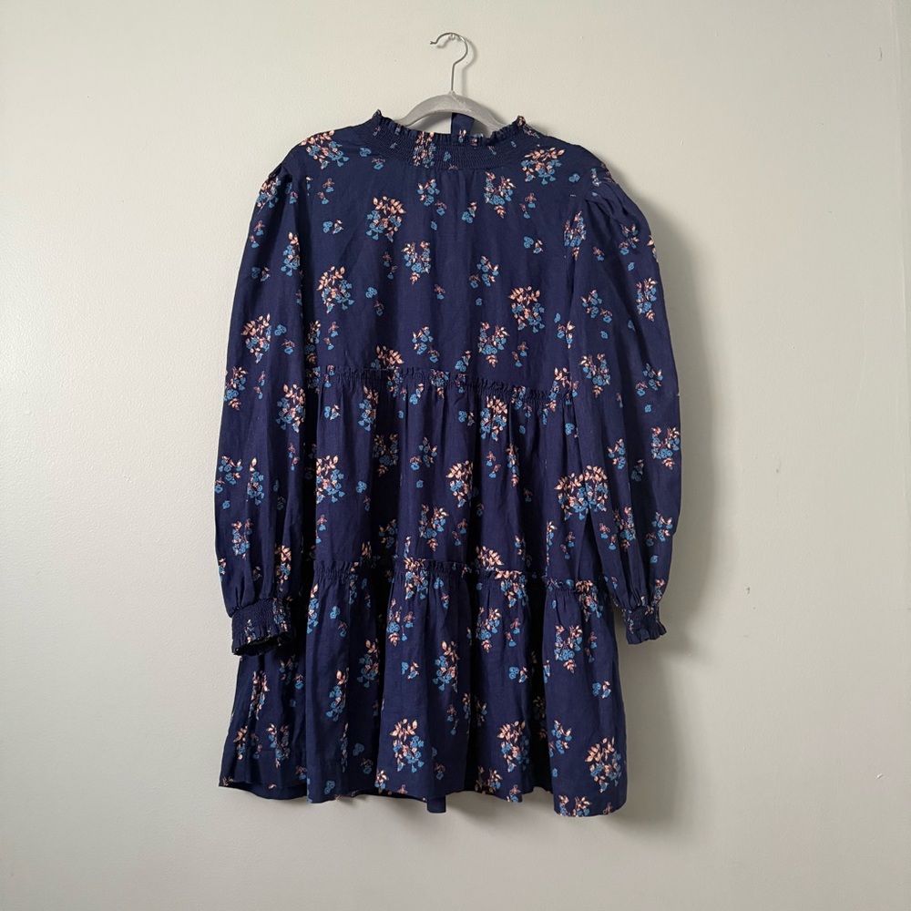 Free People Petit Fours Floral Mini Dress